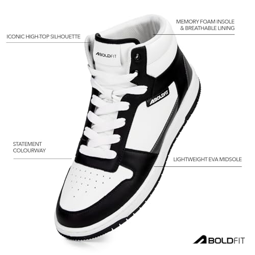Image of Boldfit Sneakers for Man Lightweight Shoes for Men Comfortable Sneakers for Men Casual Shoes Mens Soft Cushion Insole Lace Up Casual Boys Shoe Sneaker ZeonX
