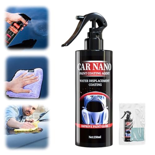 Dissolvant de Rayures de Peinture de Voiture, Polissage de Carrosserie de Voiture, Micro Polissage pour éliminer Les Rayures et Les Rayures, Polissage de Carrosserie Automobile 250 ml (1 PIÈCES)