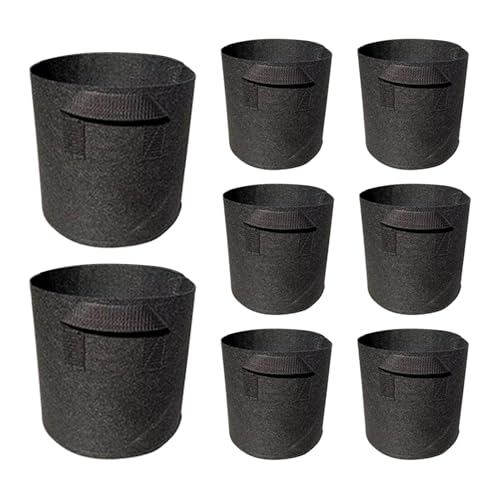 Macetas de cultivo no tejidas de tela plegable para jardín y huerto urbano 2