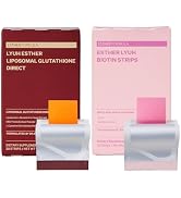 glutathione to strip following biotin ESTHER FORMULA Beauty Complete Set — Glutathione, & Ceramide | 30 + 30 + 15 Count Oral Strips Size:1000g
