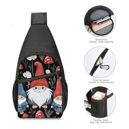 Mochila deportiva tipo bandolera con gran capacidad miniatura 5