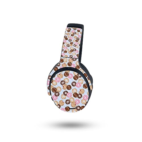 Image of MightySkins Carbon Fiber Skin Compatible with Skullcandy Crusher ANC 2 - Donut Binge | Protective, Durable Textured Carbon Fiber Finish | Easy to Apply