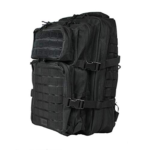 OSAGE RIVER Fly Fishing Backpack, Tackle and Rod Storage, Black