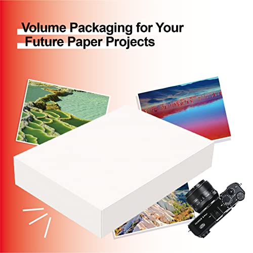 Hartwii 220 Pack Double Sided Photo Paper Glossy Inkjet 8.5X11 32Lb 120Gsm A4 Letter Size For All Dye Ink Printers #TOP3