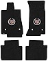 Lloyd Mats Heavy Duty Carpeted Floor Mats for Cadillac CTS Sedan (No CTS-V) 2014-2015 (Charcoal, 4 PC - Fronts + Rears (NO CTS-V))