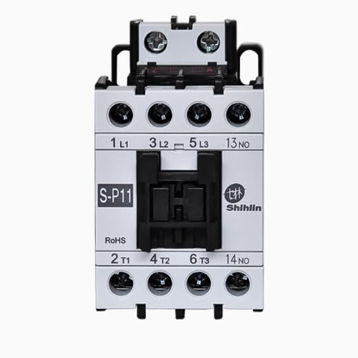 Available for SHIHLIN Motor contactor S-P11 NO S-P11 NC AC24V AC110V AC220V AC380V Universal Parts (S-P11 NO AC24V)