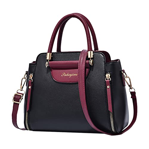 Sac fourre-tout utilitaire femme grande capacité noir taille unique