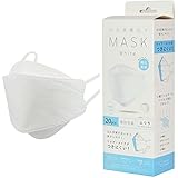 富士工業(FUJI KOGYO) 口元空間広々マスク２０枚入個別包装 ホワイト