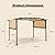 AECOJOY Pergola 9' x 12' Outdoor Pergola, Metal Patio Pergolas and Gazebos Clearance, Retractable Awning Pergola Shade Patio Cover Canopy with Stand for Shade and Rain, Canopies, Gazebos & Pergolas