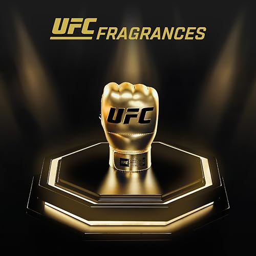 Image of UFC Final Round - Cologne for Men - Amber, Leather, Vanilla Perfume for Men with Saffron and Sandalwood Notes - Bold, Long Lasting Scent - 3.4 oz