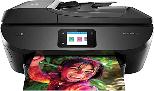 Newhp Envy 7855 All-In-One Wireless Photo Color Inkjet Printer, Print Copy Scan Fax - 15 Ppm, 4800 X 1200 Dpi, 2.65" Touchscreen Cgd, 35-Page Adf, Auto 2-Sided Printing, Instant Ink Ready, Ethernet #TOP7