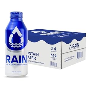 RAIN, Spring Water, 16 Oz, 24 Pack,...
