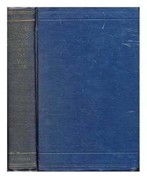 Hardcover Economic Essays Contributed In Honor of John Bates Clark Book