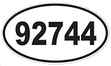 US Decal, Inc. Number 92744 Oval Sticker