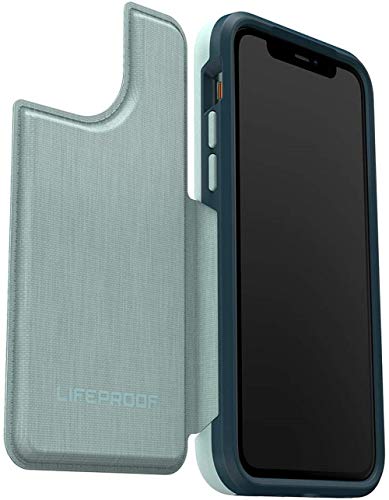 Lifeproof Flip Series Wallet Case For Iphone 11 Pro - Non Retail Packaging - Water Lily (Surf Spray/Dark Jade) #TOP5