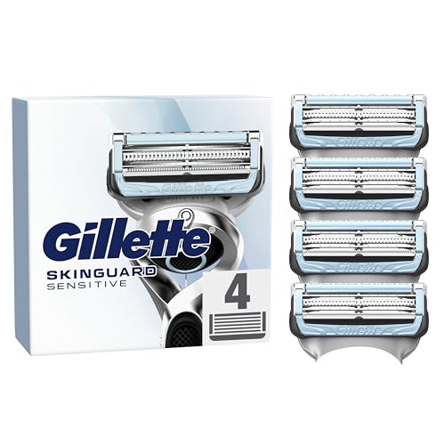 Gillette Skinguard Sensitive Lamette di Ricambio, 4 Lamette