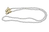 Serviettenkette Serviettenhalter Serviette Festhaltekette Perlen mit Clip