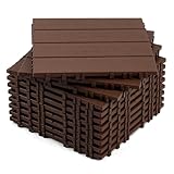 Soluzione di alta qualità per la casa: le nostre piastrelle in HDPE da 2 cm di spessore (30 x 30 cm) offrono un'eccellente protezione dai raggi UV, sono resistenti alla putrefazione e all'invecchiamento: anche dopo anni al sole, alla pioggia o alla neve, i colori rimangono vivaci e la superficie non si crepa. La soluzione perfetta e facile da pulire e durevole per balconi, terrazze o giardini