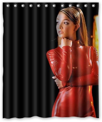 SunRise Personality Britney Spears Oops I Did It Again Custom Shower Curtain 60 x 72 Inch The Portable