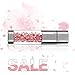 Techkey 16GB Jewelry Crystal USB Flash Drive with 2 in 1 Anti Dust Plug and Stylus Pen, Photo Frame Packaging - Sakura Pink