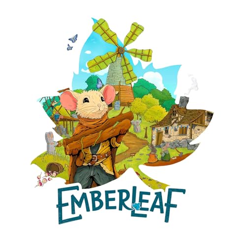Mosaico Jogos | Emberleaf | Jogo Euro para 1 a 4 jogadores | Reconstrua a Floresta neste jogo de "dança de cartas" com arte e componentes de alto nível.