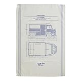 Revivez l'histoire avec le torchon Citroën Type H, un hommage au légendaire fourgon Citroën. Inspiré de la fiche technique du célèbre véhicule, ce motif dévoile chaque détail avec précision. Les lignes nettes et les annotations techniques apportent une authenticité et une nostalgie indéniables. Parfait pour les passionnés de mécanique et d'histoire automobile.