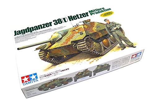 Char allemand Hetzer Tamiya pour diorama historique militaire 1/35 de précision