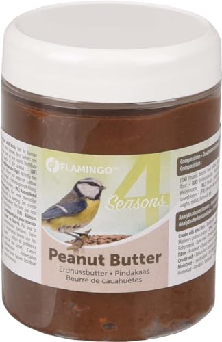 Semillas para Pájaros – Mantequilla de Cacahuete sin Sal 330g comedero pájaros Exterior