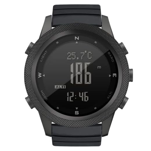 Military Watches with Compass for Men Tactical Watch Outdoor Sports Watches for Men Hiking Digital Wrist Watch with Barometer,Altimeter,Step Counter
