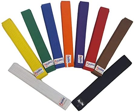 Redox Color Belt Solid Rank Martial Arts, Karate, Taekwondo, Width 1.6inch Belt (Green, 71inch)
