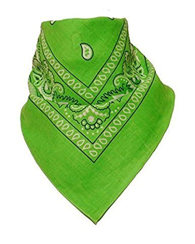 Boolavard 100% coton 1pcs, 6pcs ou 12pcs Pack Bandanas avec couleur de motif Paisley originale de couvre-chefs choix/cheveux