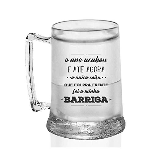 Caneca Gel Personalizada O ano acabou e.