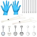 El Body Piercing Kit se puede utilizar para el ombligo