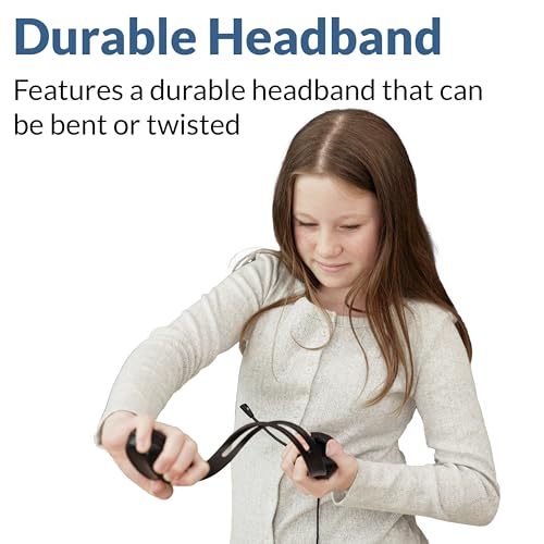 Image of Cyber Acoustics USB-C (AC-4014) Computer Headset with Microphone, Wired Headset with Noise Cancelling Mic for PC, Laptop, Office & Work from Home, Durable Classroom Design