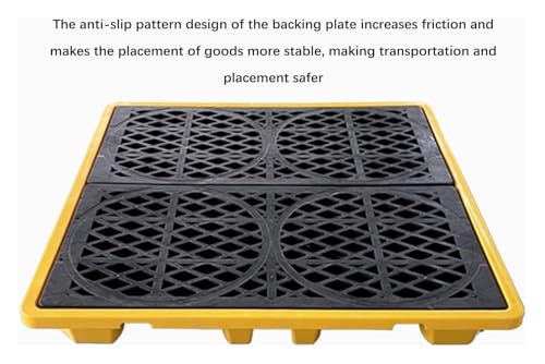 Plate-forme de confinement des déversements antidérapante pour garage