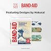 BAND-AID Brand Flexible Fabric Adhesive Bandages Featuring Designs by Katsushika Hokusai, Comfortable Sterile Protection & First Aid for Minor Wound Care, Collectible Metal Tin, Assorted Sizes, 50 Ct #3