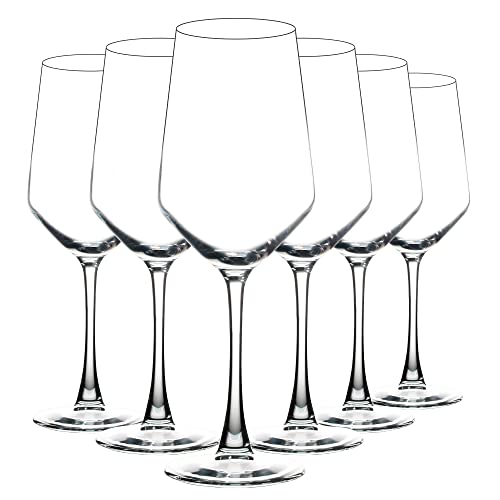 Yangnay EJ6338 Wine Glasses Set Of 6, 13 Oz Red Or White Wine Glass With Stem, Perfect For Home, Restaurant, Dishwasher Safe cover