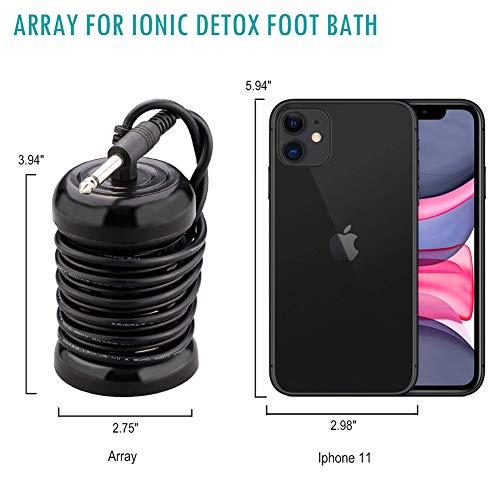 Máquina Mini Detox Spa para Pies Ionic Portátil miniatura 4