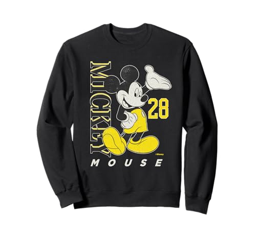 Sweat Mickey Mouse Vintage Classics 28 en coton premium à finitions soignées