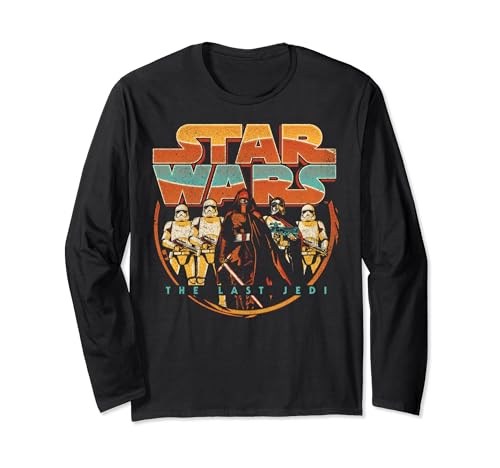 T-shirt Star Wars Retro Kylo Ren manches longues vêtement coton