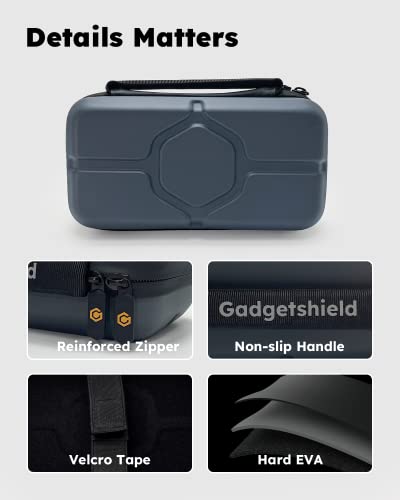 Gadgetshield Eva Protection Case Compatible With Halo Bolt 58830/57720 Jump Starter Custom Designed Does Not Fit Halo Bolt Air 58830 #TOP3