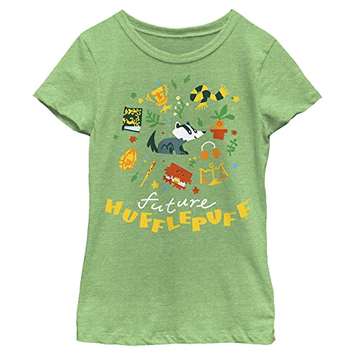 Image of Harry Potter Girls' Hufflepuff Doodle T-Shirt