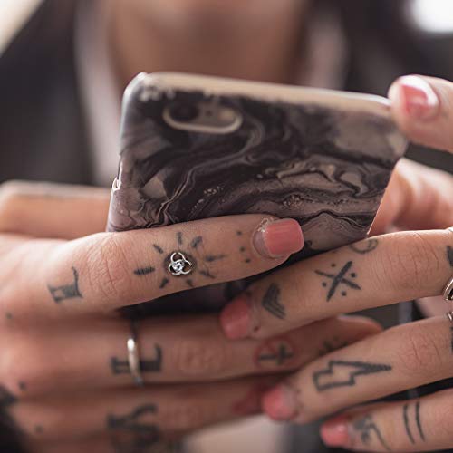 Covet Jewelry Clear CZ Centered Biohazard Symbol Internally Threaded 316L Surgical Steel Dermal Top4