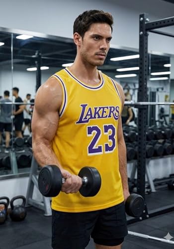 Image of SHAIRA FASHION Men's Printed Sleeveless Waffle Tank Top Vest | Lightweight Gym & Casual Wear | Men's Athletic Wear