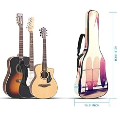 Hondank Housse de protection épaisse en éponge imperméable pour guitare acoustique, électrique, basse, guitare classique… - Les Beatles, Paul McCartney, John Lennon, RIngo Starr, George Harrison Hondank Housse de protection épaisse en éponge imperméable pour guitare acoustique, électrique, basse, guitare classique… – Image 5