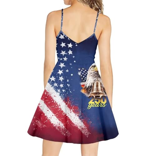 Image of Coloranimal Women's Summer Sleeveless Casual Swing Dresses with Loose Fit Beach Sundress