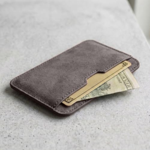 Image of Vaultskin CHELSEA Mens RFID Blocking Slim Leather Card Wallet - Minimalist Front Pocket Cardholder