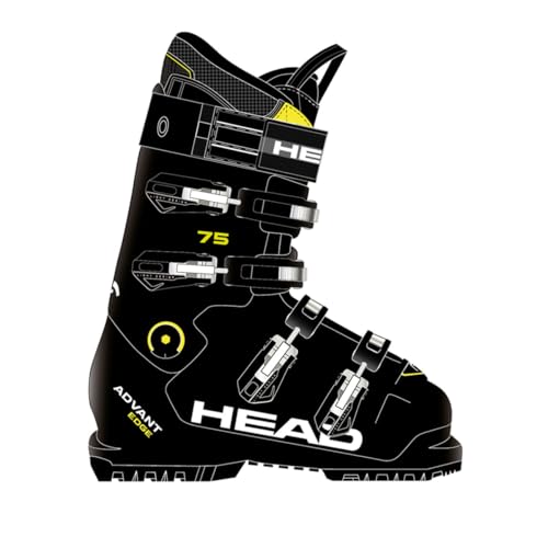 HEAD Men ADVANT Edge 75 Black Ski Boot, 275