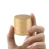 Portable Sound Machine - Travel White Noise Machine for Adults & Baby, 16 Relaxing Sounds, Timer & Rechargeable, Mini for Office, Hotel, Home (Wood)