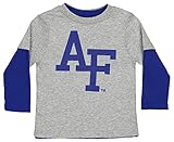 Outerstuff NCAA Toddler Goal Line Stand 3 in 1 Combo Tee, Air Force Academy 2T